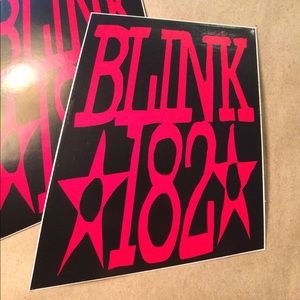 Vintage Blink 182 Sticker